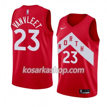 Dres Toronto Raptors Fred Vanvleet 23 Nike 2018-19 Crvena Swingman